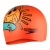 JUNIOR SILICONE SLOGAN PRT CAP JU/JF/JM ORANGE